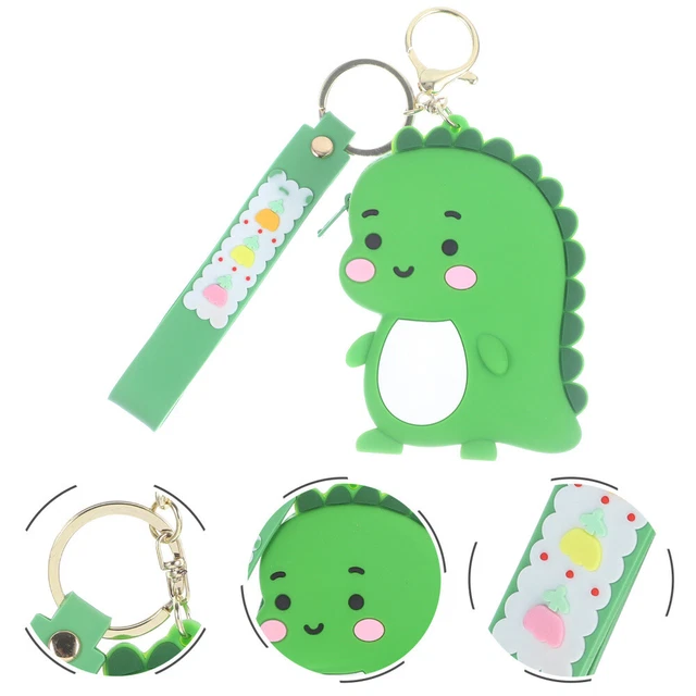 2 Portefeuilles Enfants Dinosaure Et Paresseux - Porte-Monnaie Mignon Avec Sangle - Cadeau Enfants