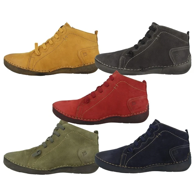 Josef Seibel Fergey 86 Femmes Bottes à Lacets Bottines Bottes D'Hiver