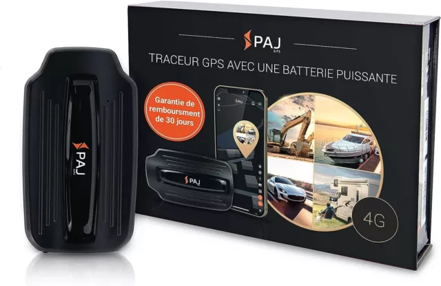 PAJ GPS Power Finder 4G- Traceur GPS Voiture, Machines et Plus Encore- GPS Trace