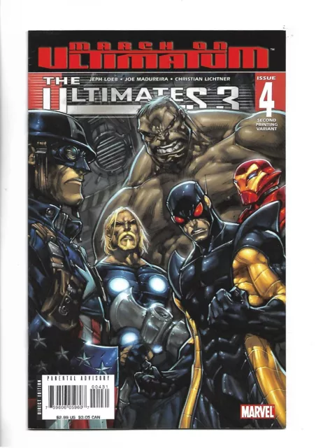 Marvel Comics - Ultimates 3 #04 2nd printing variant  (Aug'08) Very Fine