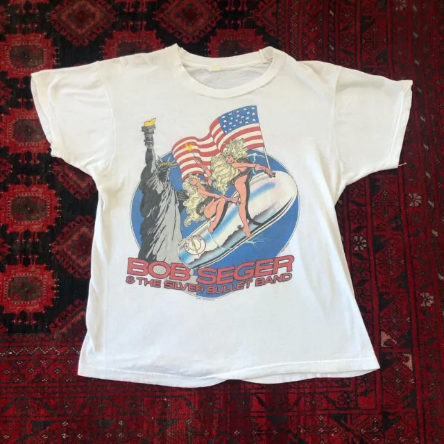 Vintage 1986 Bob Seger & The Silver Bullet Band Tour Shirt