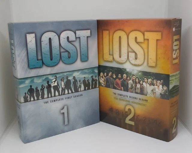 LOST TV SERIES DVD Season 1 and 2 Complete Box Sets VG+ $25.60 ...