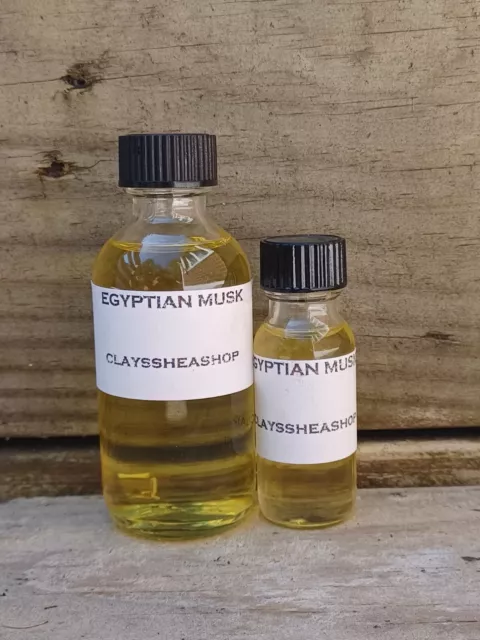 EGYPTIAN MUSK Yellow Fragrance Body Oil - 100% Pure And Thick