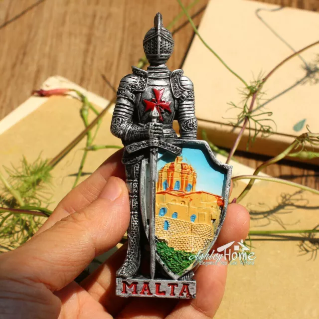 Ritter von Malta Rüstung Reiseandenken Souvenir Kühlschrankmagnete Fridge Magnet