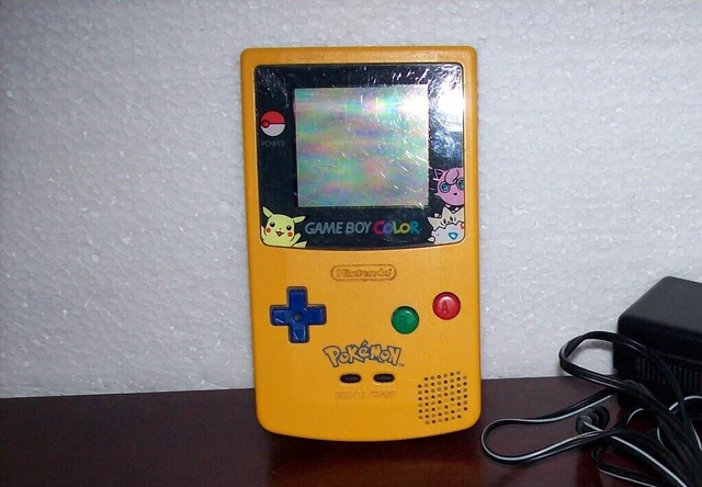 Gameboy Color Console Pikachu GAMEBOY COLOR POKEMON Pikachu Limited Edition Console CGB-001 RARE EUR ...