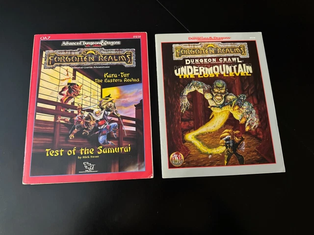 ROQ1 Les Catacombes de Soirétoile pour le jeu de rôle AD&D 2e édition