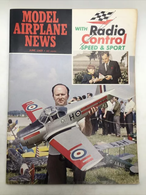 Model Airplane News Magazine June 1969