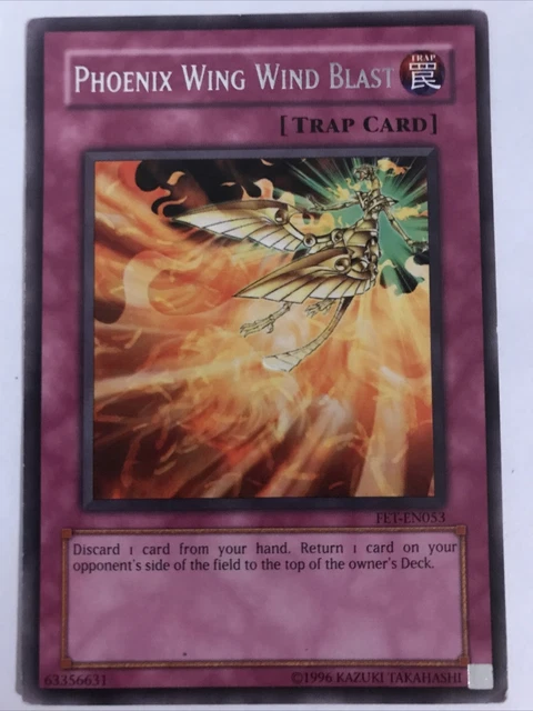 Yu-Gi-Oh! Phoenix Wing Wind Blast - FET-053 - Unlimited - Rare -