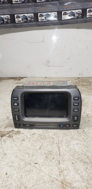 2004-2005 Jaguar X Type Display Screen Navi Temp Control 1X43-10E889 Fb