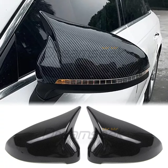 Coque De Retroviseur Clignotant pour Audi A4 B9 Sline 2016+ Fibre Carbone Style