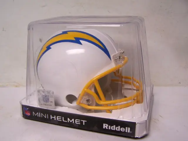 2021 Los Angeles Chargers NFL VSR4 Replica Mini Football Helmet Riddell