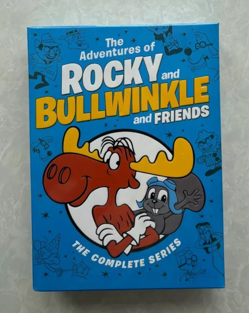 The Adventures of Rocky and Bullwinkle and Friends  (DVD, 2019, 18-Disc Set)