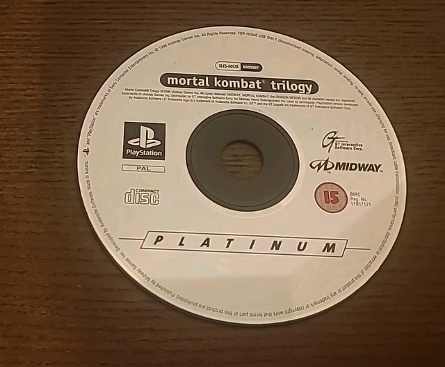 Prix Mortal Kombat Trilogy (Midway Classics) PS1 : Cote & Argus