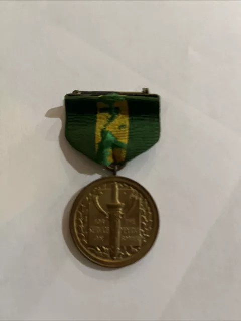 NAMED ARMY MEXICAN BORDER SERVICE MEDAL #32091 Co D 1st Inf Pa Ng Later 57th Inf