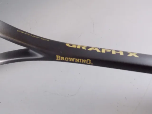 Browning Graph X  Squash Racket Racquet + Case - graphite fusion frame 3
