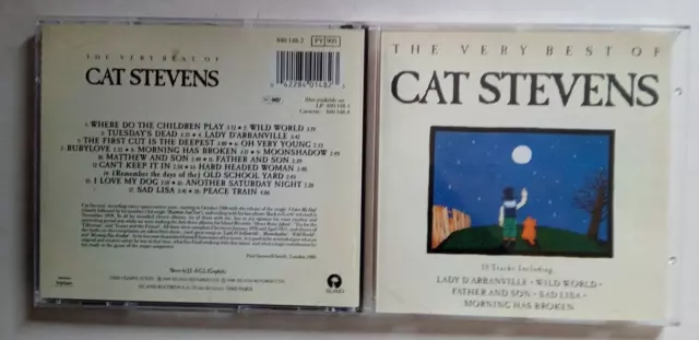 THE VERY BEST OF CAT STEVENS (CD) Album COMME NEUF