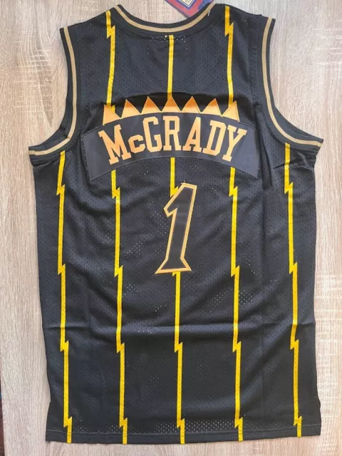 Maglietta da basket nera Toronto Raptors Tracy McGrady #1 NBA Swingman 2