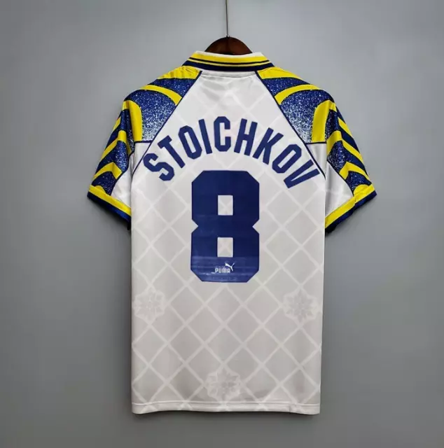 Parma Fútbol 1995/96/97 Camisa Retro S-2XL Casa Camiseta ZOLA #10 STOICHKOV #8