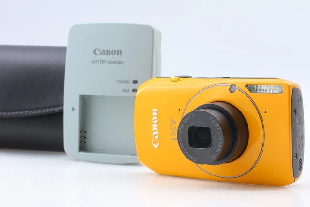 CANON IXY 30S White Compact Digital Camera Tested Working Seller