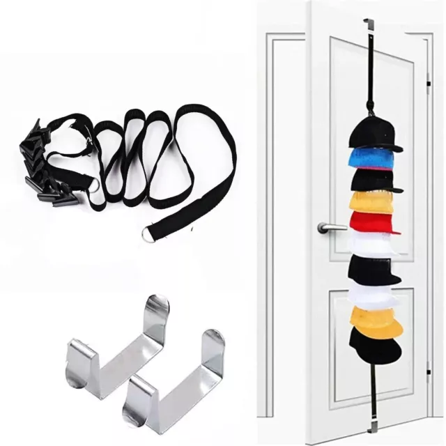 Baseball Cap Rack Hat Holder Bag Rack Home Storage Organizer Door Closet Hanger 2