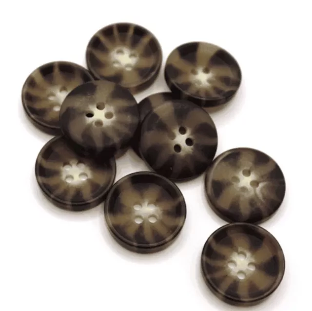 Mother Of Pearl Horn Buttons 10MM 11.5MM 12MM 15MM 18MM 20MM 22MM