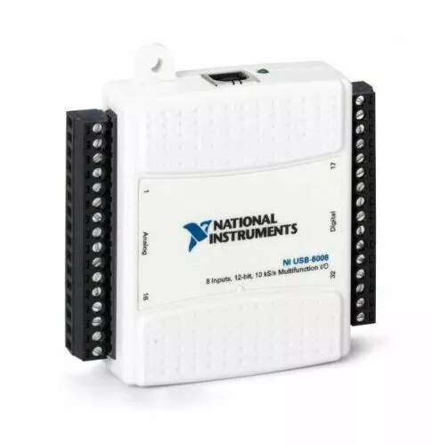 National Instruments USB-6008 Data Acquisition Card NI DAQ, Multifunction in box 3