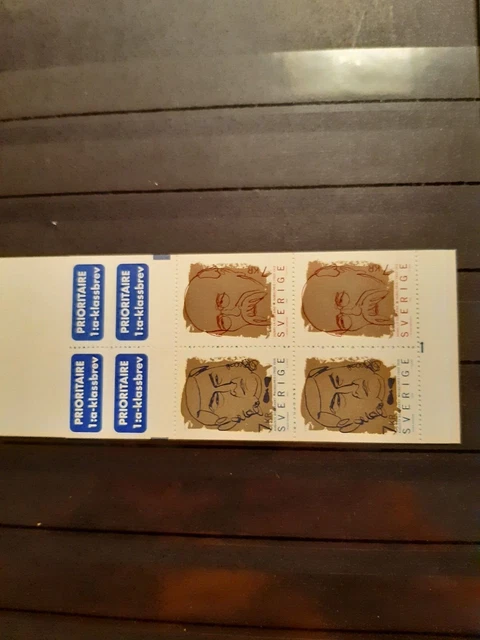 Briefmarken ,Schweden, 1999, 2141-2142,Markenheftchen 257,Nobelpreis,postfrisch