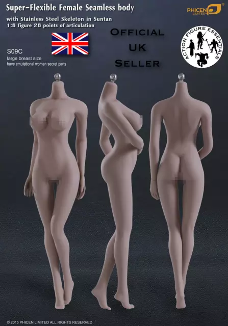 1/6 PHICEN TBLEAGUE sexy female action figure busty Oriental (UK stock) S07  £99.99 - PicClick UK