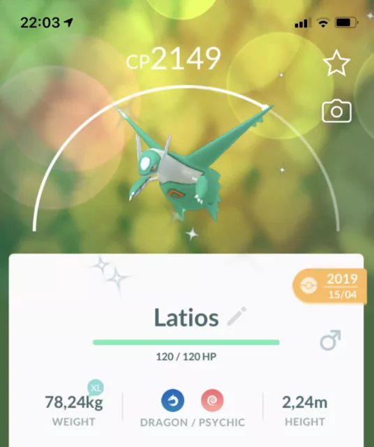 Shiny Raikou Pokemon Trade Go LV20 Registered / 30 Day Trading Stardust  Pokémon