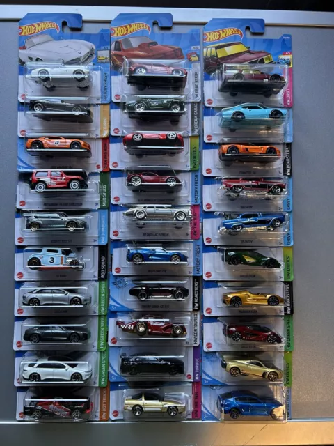 Lote de trabajo Hot Wheels paquete X30 varios modelos bonita colección. Envío gratuito.