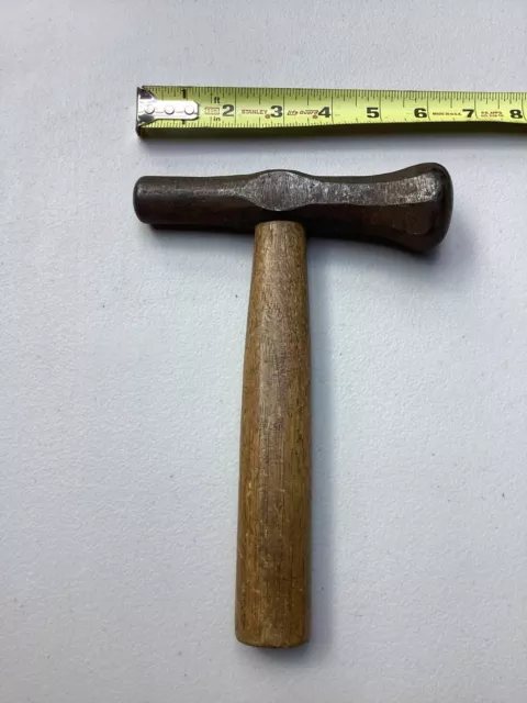 Antique Blacksmith Or Farrier Rounding Hammer~Homemade