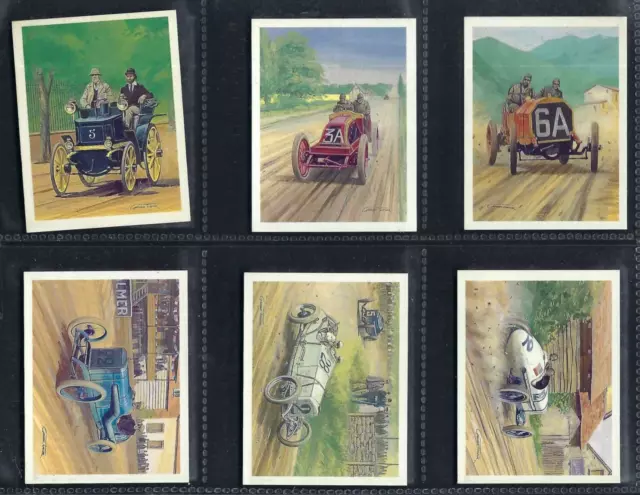 Player (Tom Thumb) - History Of Motor Racing (Group) - Full Set Of 30 Cards