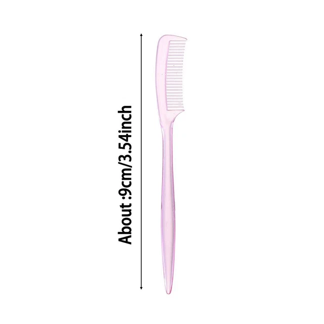 Plastic Comb Dollhouse Decorations Eyelash Eyebrow Combs Doll Accessories 3