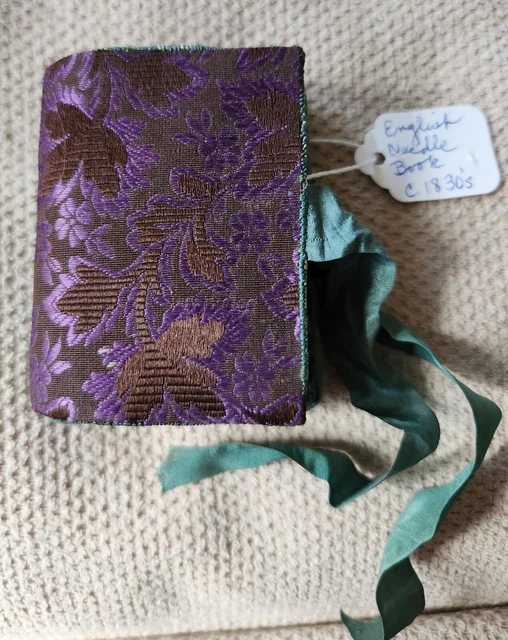 Antique Georgian Needle & Pin Book,  English c1830s