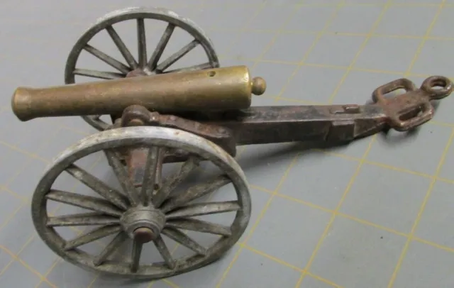 Vintage 1/6 BRASS & CAST IRON CANON MFCo toy Canon ESTATE FIND