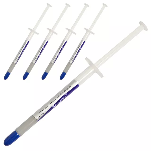THERMAL HEAT SINK COMPOUND GREASE PASTE 5 x 1g TUBES GANTRY LAMP DIMMER SWITCH