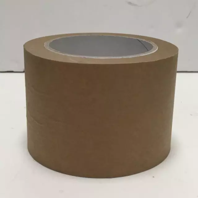 Brown Kraft Paper Tape - Packing Self Adhesive Strong Eco Packaging Parcel