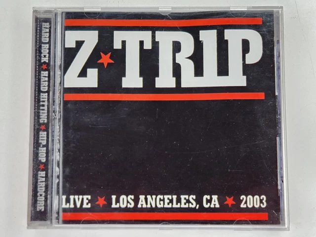 Z TRIP - Live Los Angeles, Ca 2003 - Z Trip CD $45.00