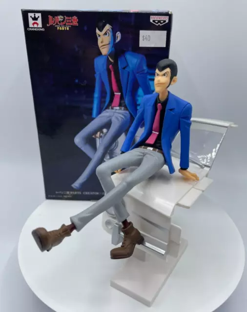 Lupin The Third Part 5 Blue Jacket Figure Series Creator X Banpresto USA Seller