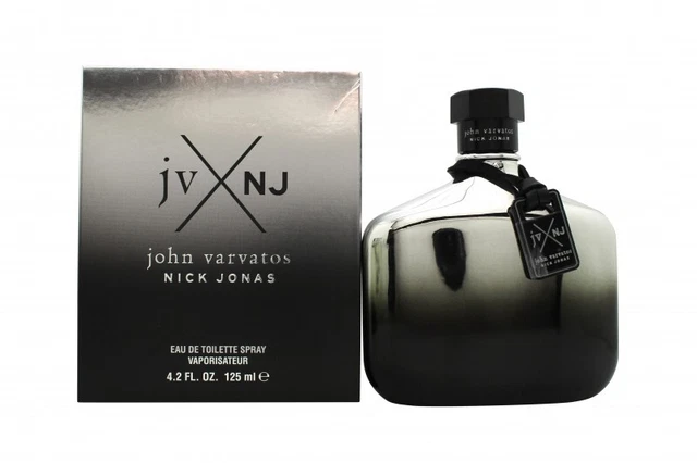 John Varvatos Jv X Nj Silver Eau De Toilette Edt - Men's For Him. New