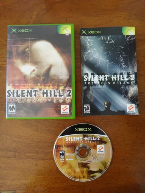 Silent Hill 2 Restless Dreams Original Microsoft Xbox Disc Only 83717300038