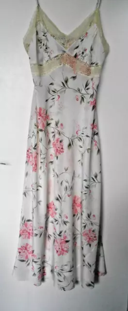 Beautiful M&S Autograph silk nightie chemise 14 full length UNWORN