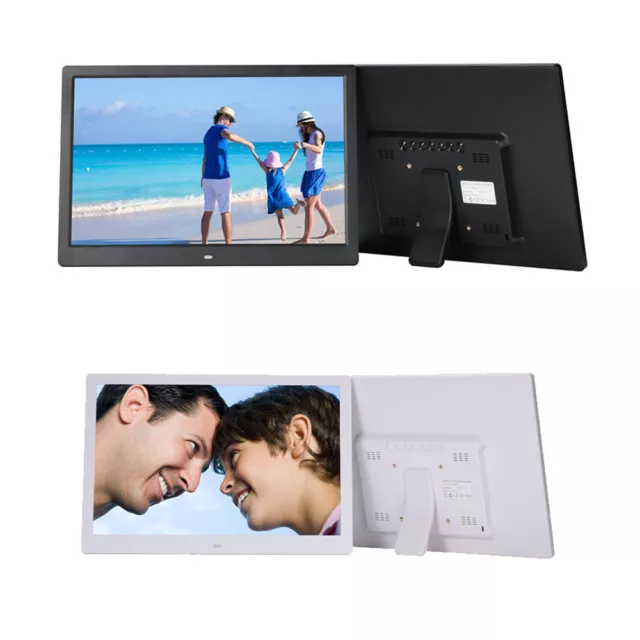 12'' Electronic Digital Photo Frame Frameless Video Alarm MP3 Player Gift Best 3