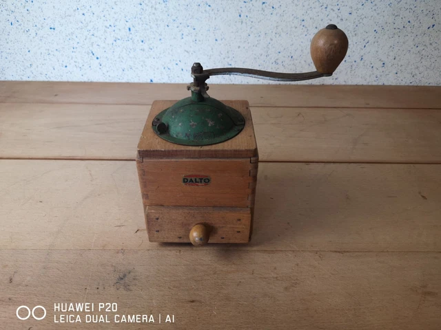ANCIEN MOULIN A café dalto en bois et métal EUR 15,00 - PicClick FR