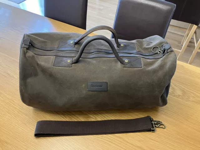 BNWOT Barbour Wax duffel