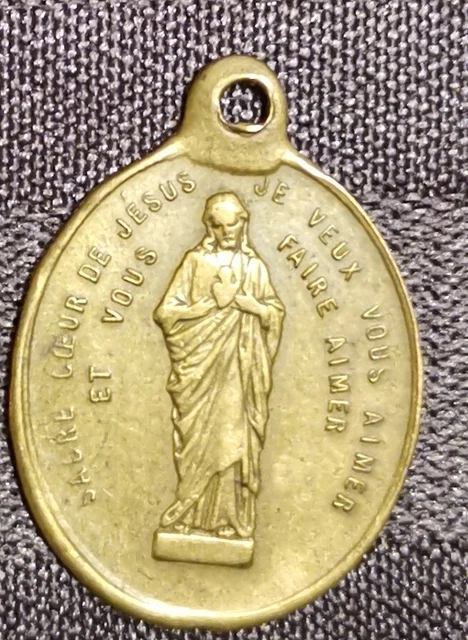 MÉDAILLE RELIGIEUSE ANCIENNE  Pie IX  - Bronze EUR 8,00 - PicClick FR