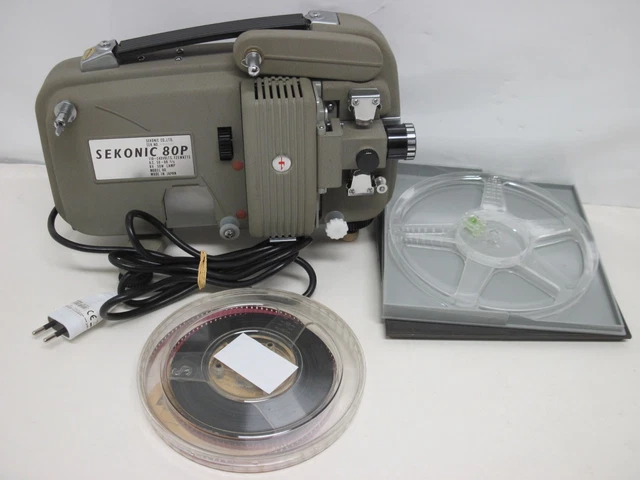 Projecteur Heurtier Monofilm 8mm - 110V, à Restaurer (non Testé)