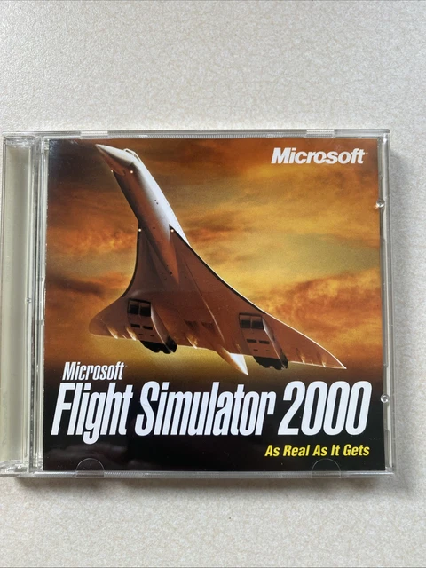 Flight Simulator 2000 - Microsoft - Pc - Corre Que Ta Baratinho