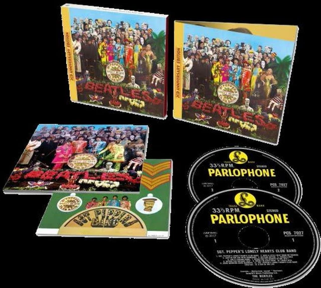 BEATLES SGT. Pepper's Lonely Hearts Club Band 2 Cd (50°