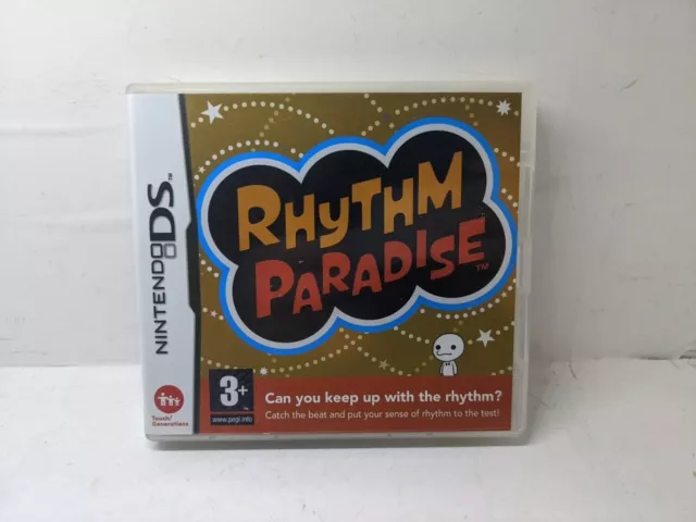 DS GAME: RHYTHM Paradise (Complete with Manuals) - Light Cartridge Wear ...